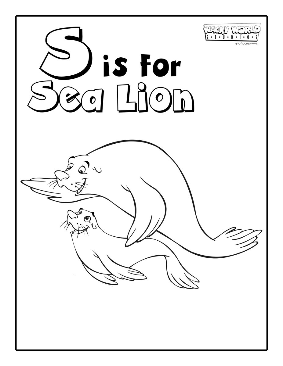 S is for Sea Lion