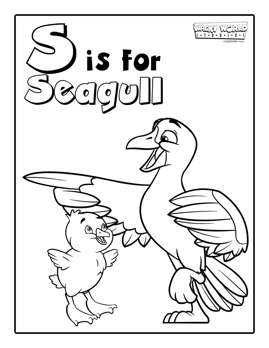 S is for Seagull