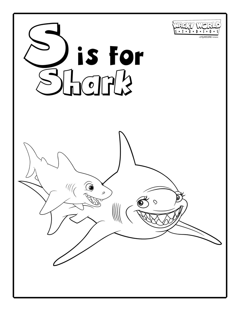 S is for Shark