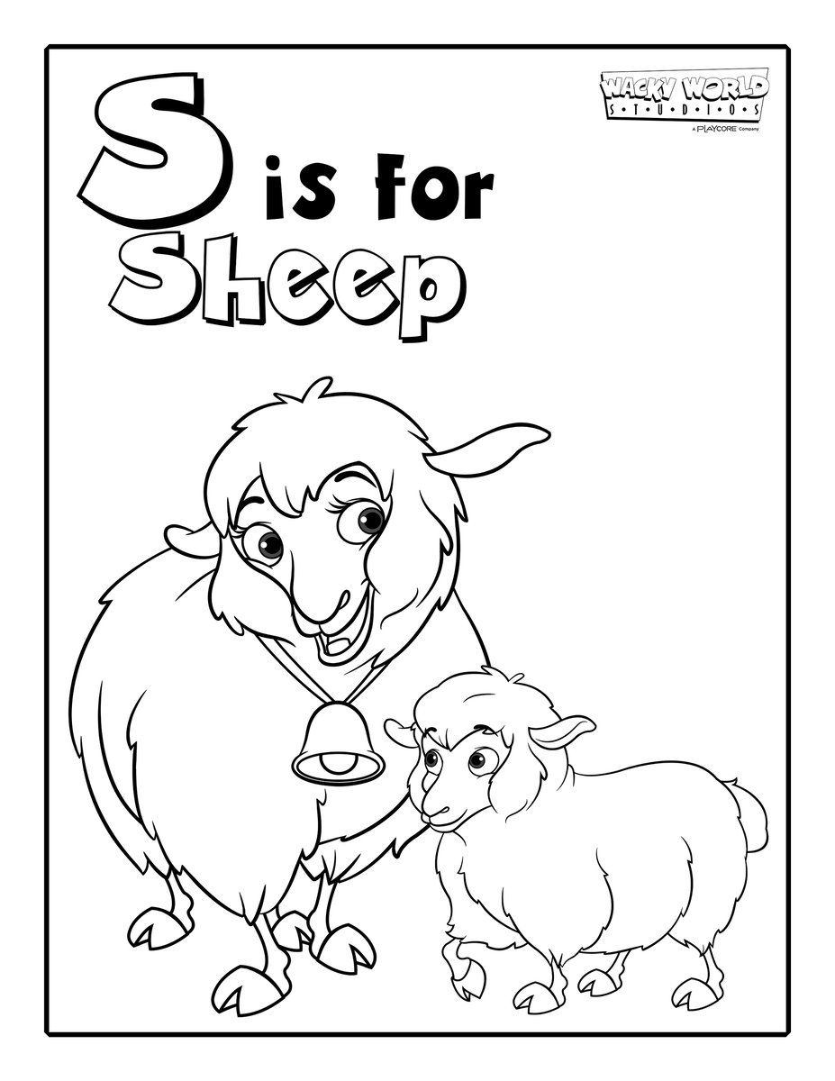 S is for Sheep