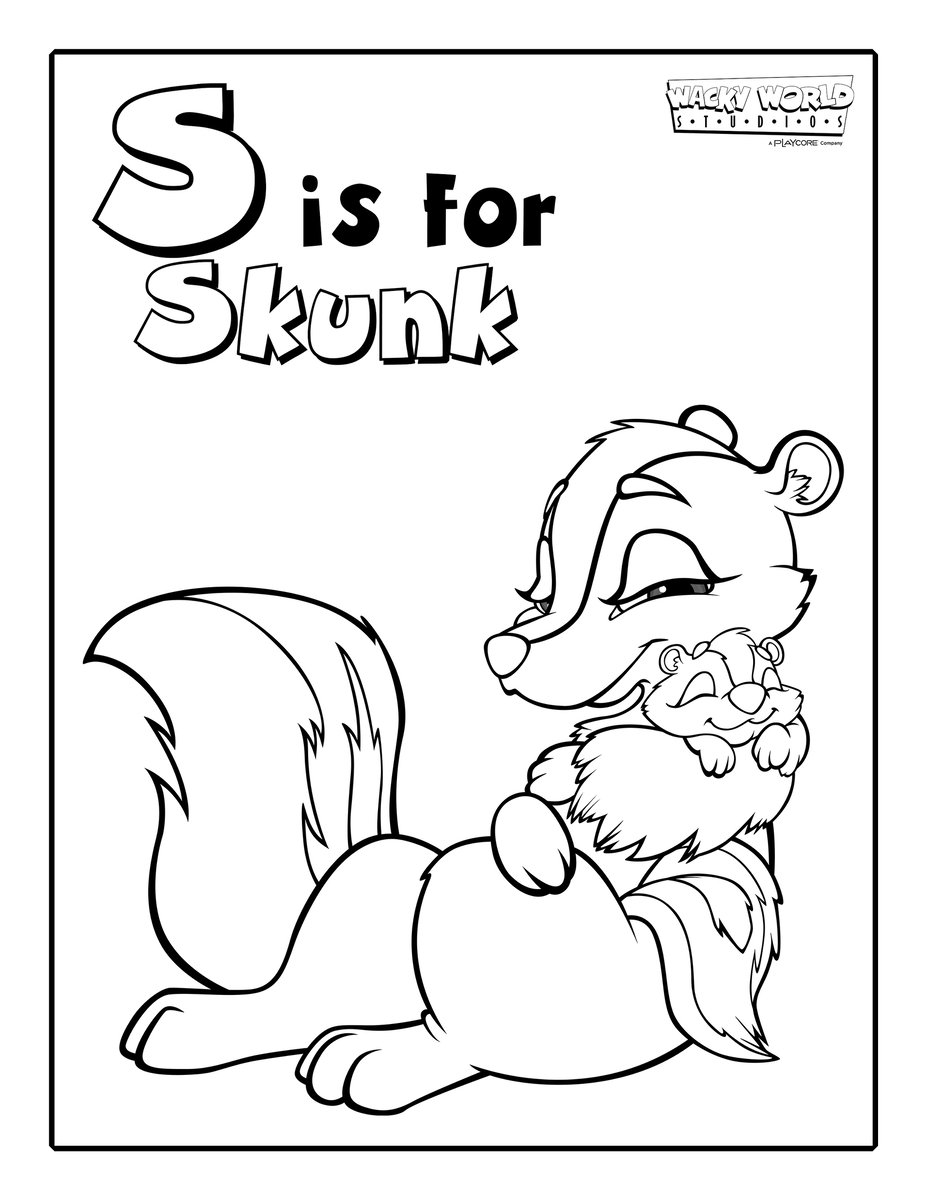 S is for Skunk