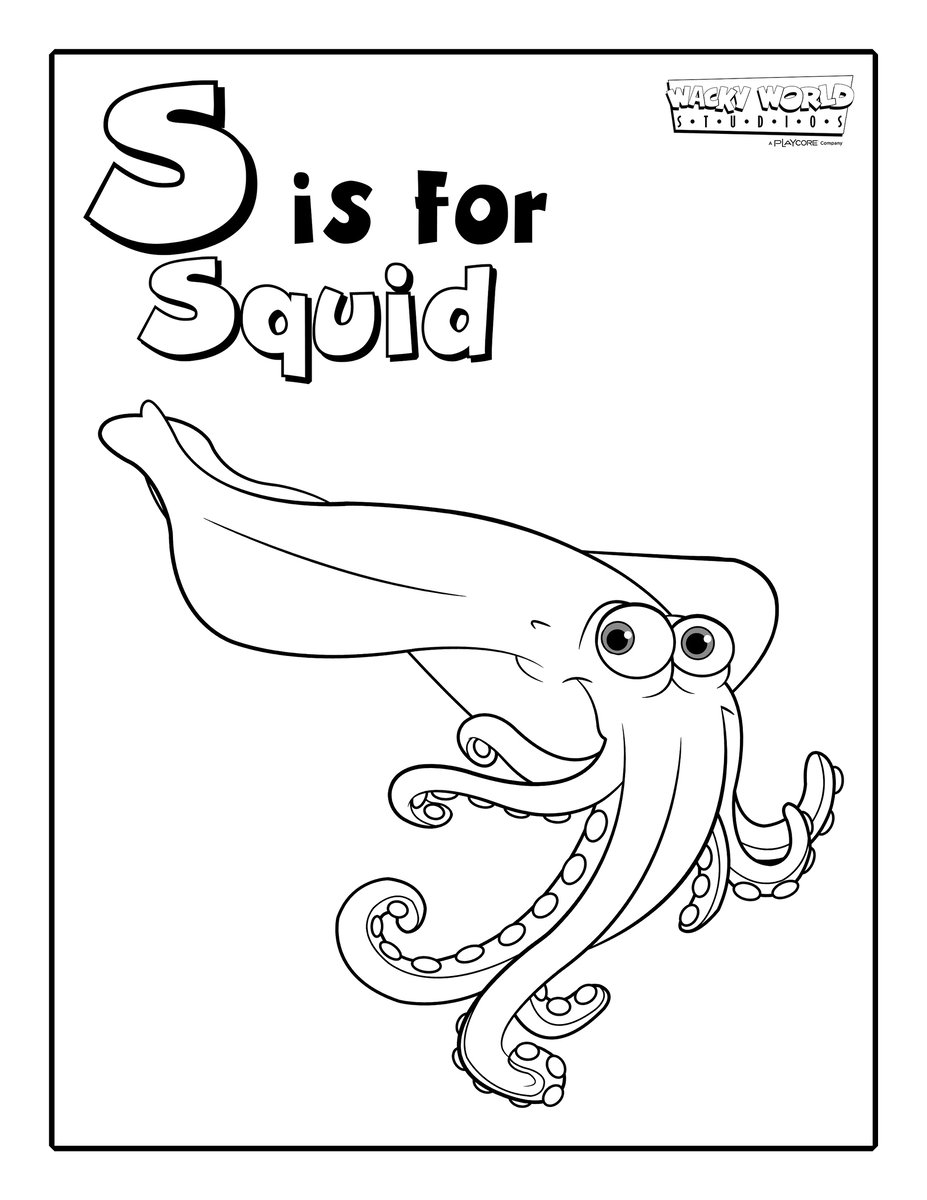 S is for Squid