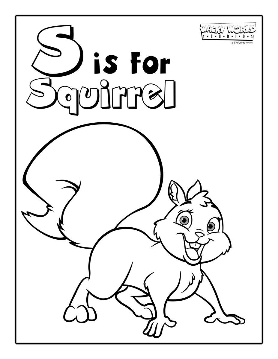 S is for Squirrel