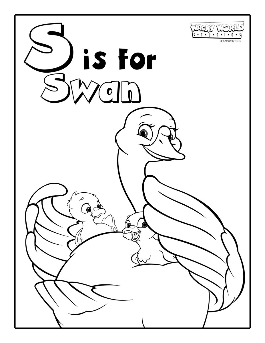 S is for Swan