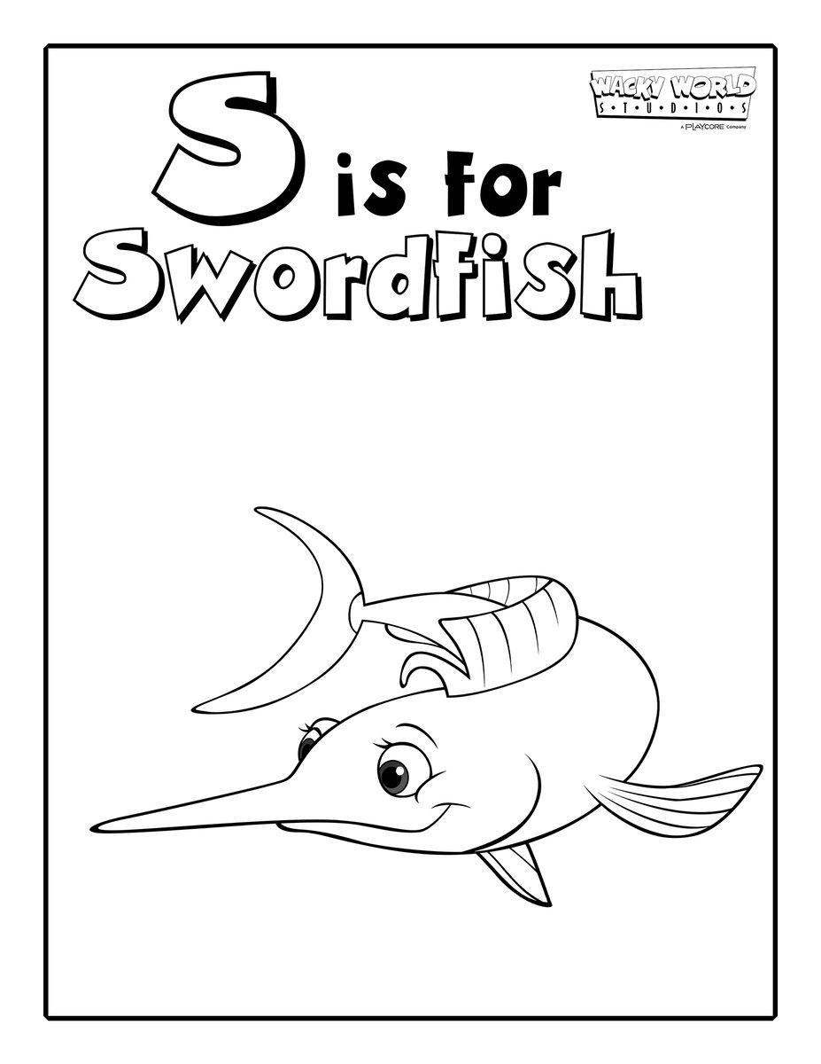 S is for Swordfish