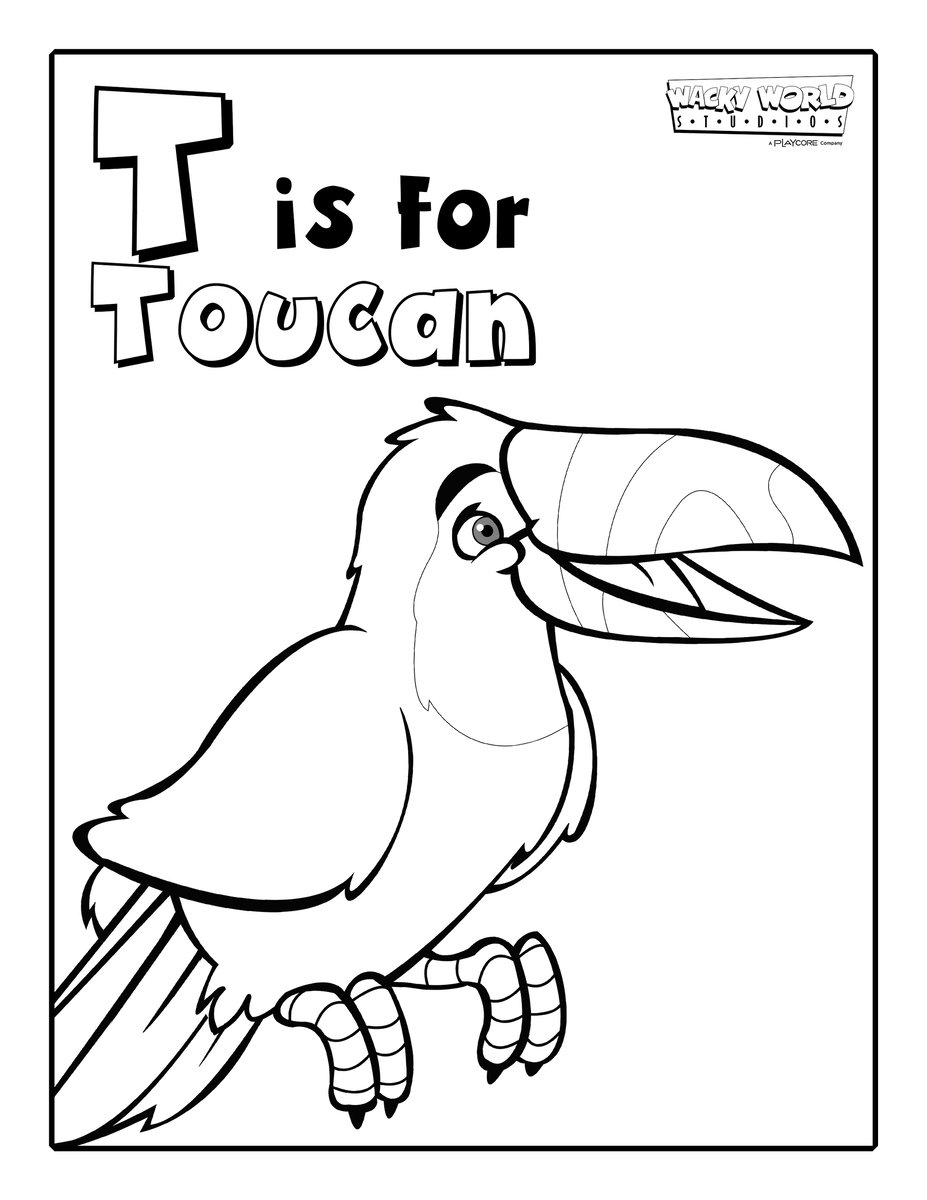 T is for Toucan