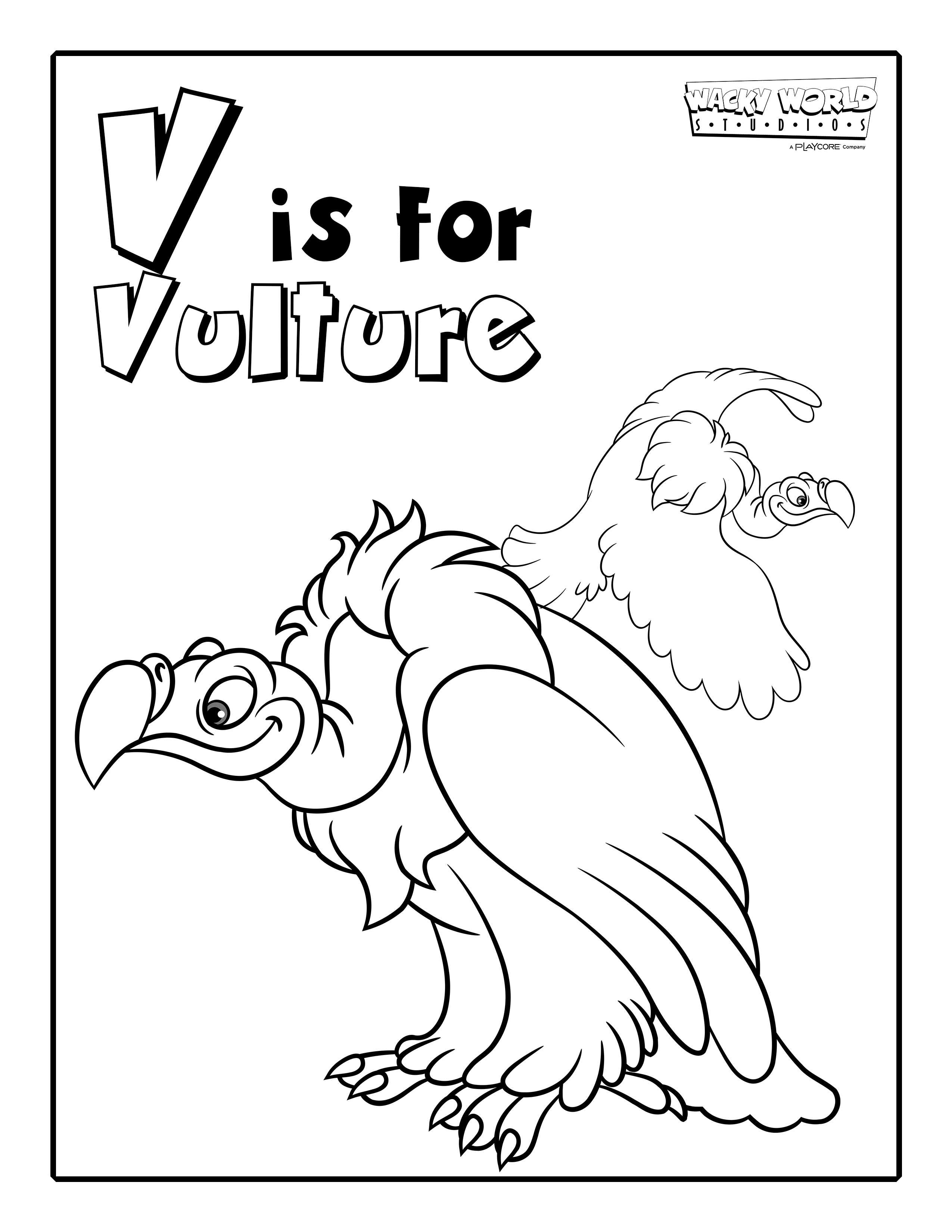 V is for Vulture