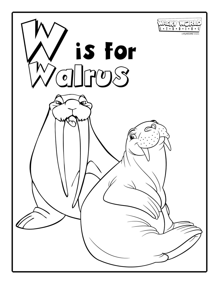 W is for Walrus