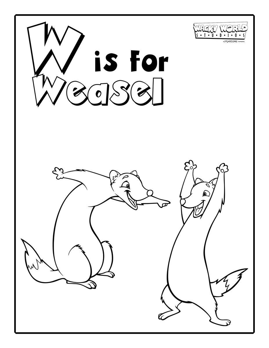 W is for Weasel